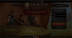Desktop Screenshot of browsergame.travian.com