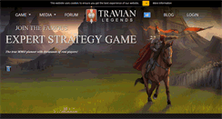 Desktop Screenshot of ae2.travian.com