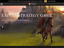 Tablet Screenshot of ae2.travian.com